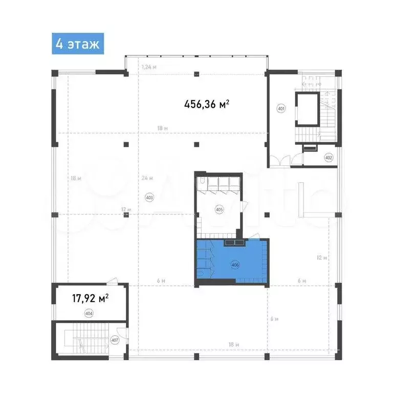 Продажа помещения в бизнес-центре  Времена Года  площадью 524,5 кв.м - Фото 0