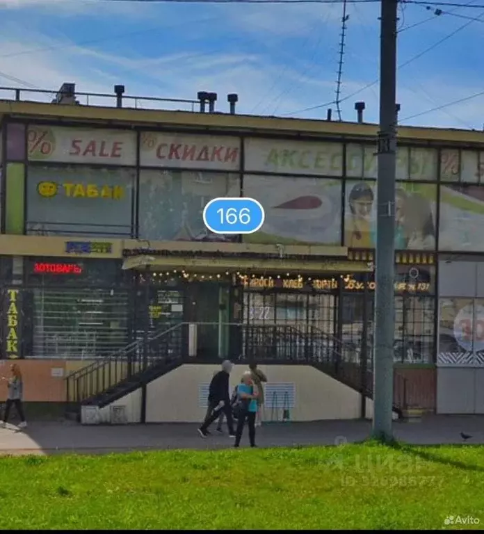 Торговая площадь в Санкт-Петербург просп. Ветеранов, 166 (20 м) - Фото 1