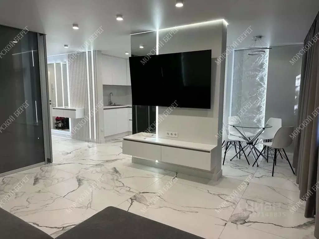 1-к кв. Краснодарский край, Сочи Центральный мкр, ул. Островского, 1 ... - Фото 2