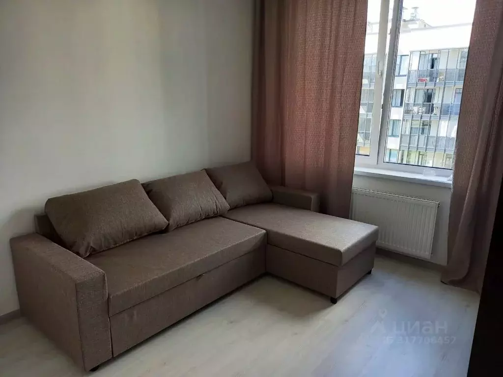 1-к кв. Санкт-Петербург ул. Владимира Пчелинцева, 6к1 (34.0 м) - Фото 1
