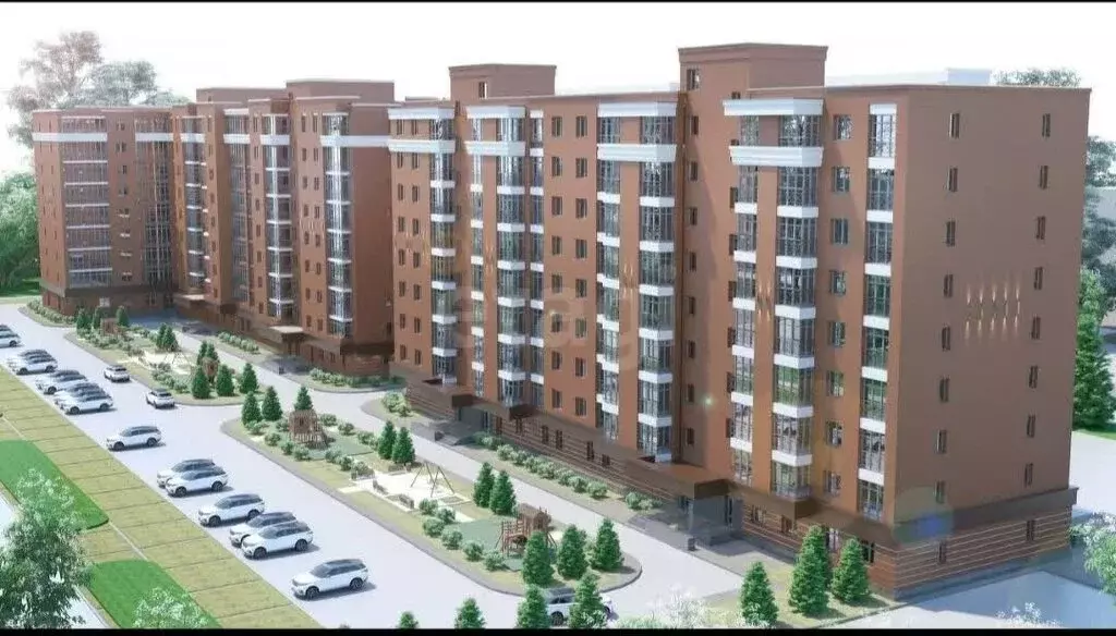 1-комнатная квартира: Владикавказ, улица Курсантов-Кировцев, 27 (44.7 ... - Фото 1