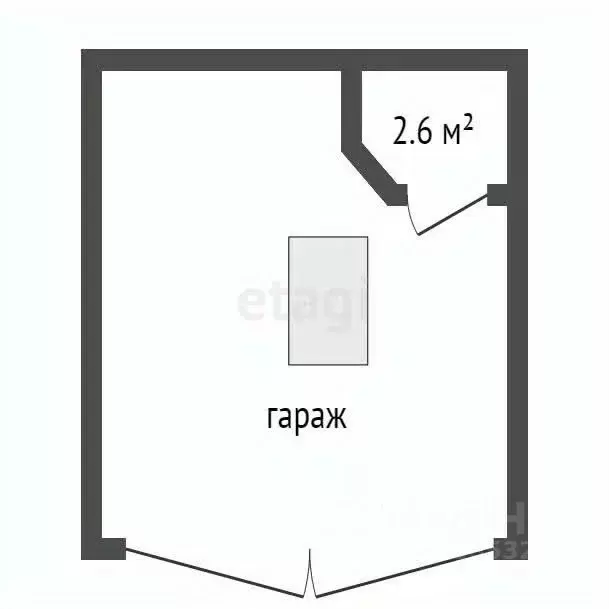 Гараж в Красноярский край, Красноярск ул. Забобонова, 8Ас21 (31 м) - Фото 2