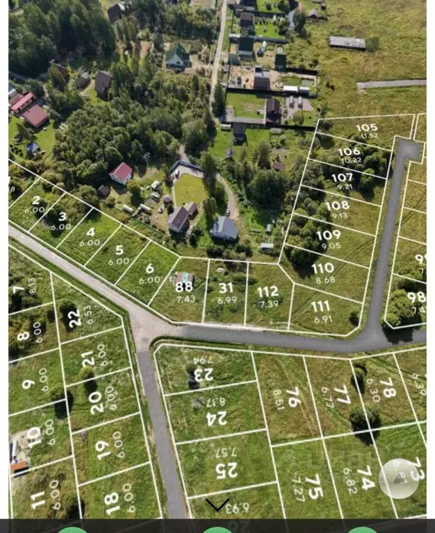 Участок в Ленинградская область, Всеволожский район, Куйвозовское ... - Фото 1