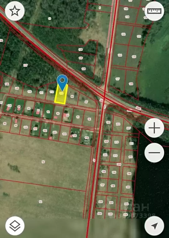 Участок в Новгородская область, Чудовский район, Трегубовское с/пос, ... - Фото 2