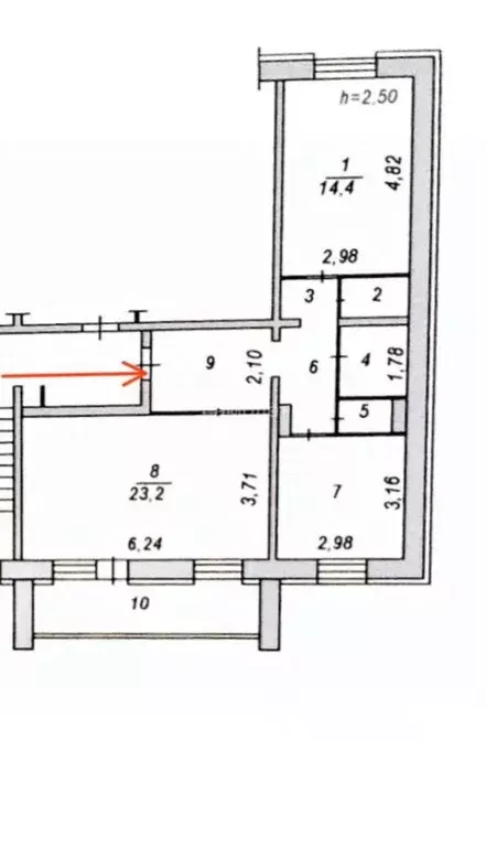 2-к кв. Пензенская область, Пенза ул. Тепличная, 35 (70.0 м) - Фото 2