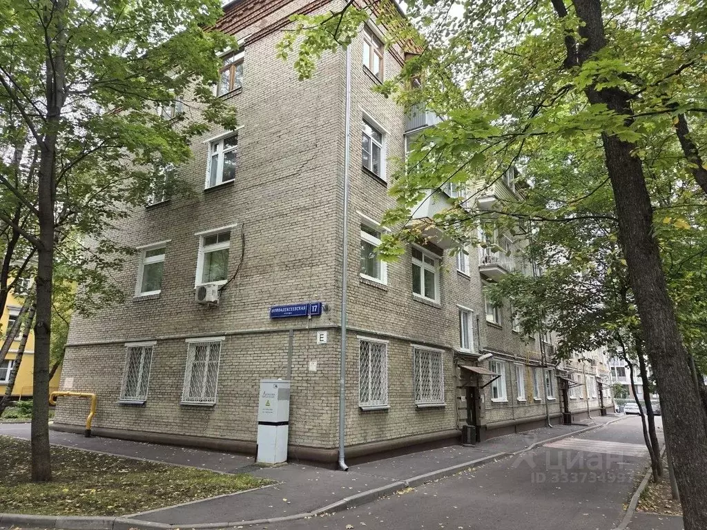 1-к кв. Москва Новоалексеевская ул., 17 (34.4 м) - Фото 2