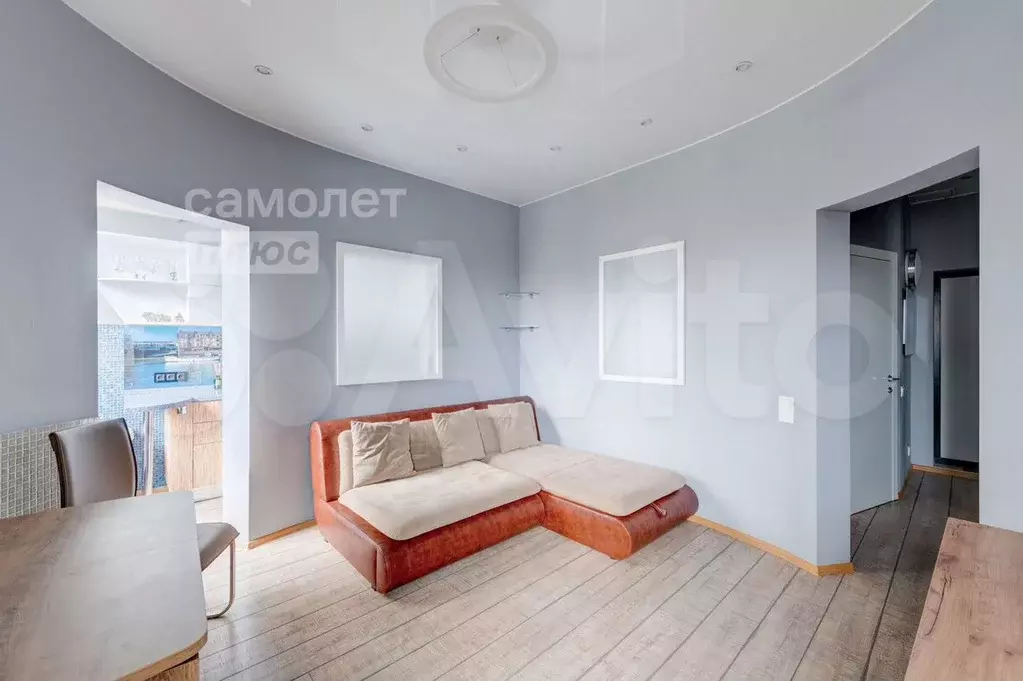 1-к. квартира, 43,6 м, 10/15 эт. - Фото 1