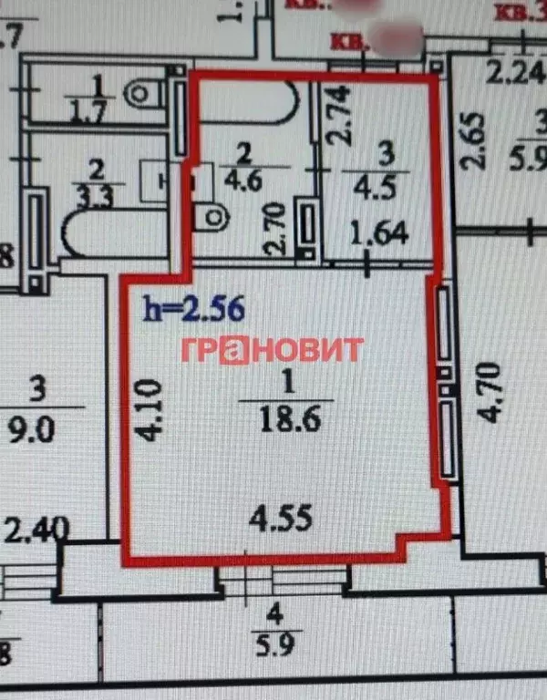 Студия Новосибирская область, Новосибирск ул. Дуси Ковальчук, 378Б ... - Фото 1