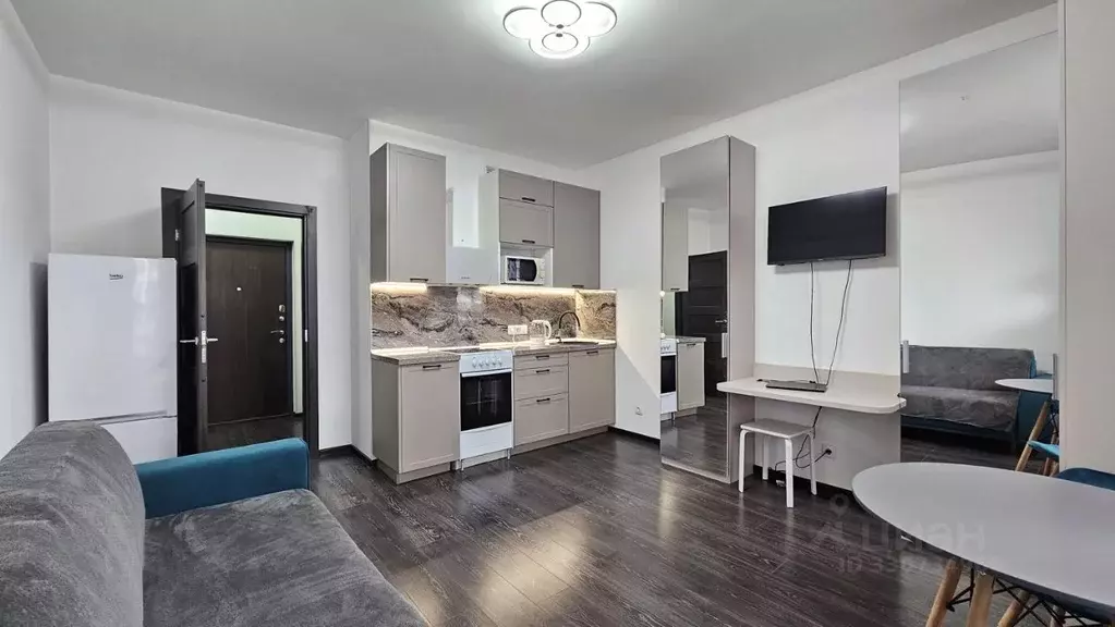 Студия Санкт-Петербург ул. Верхне-Каменская, 9к1 (23.7 м) - Фото 1