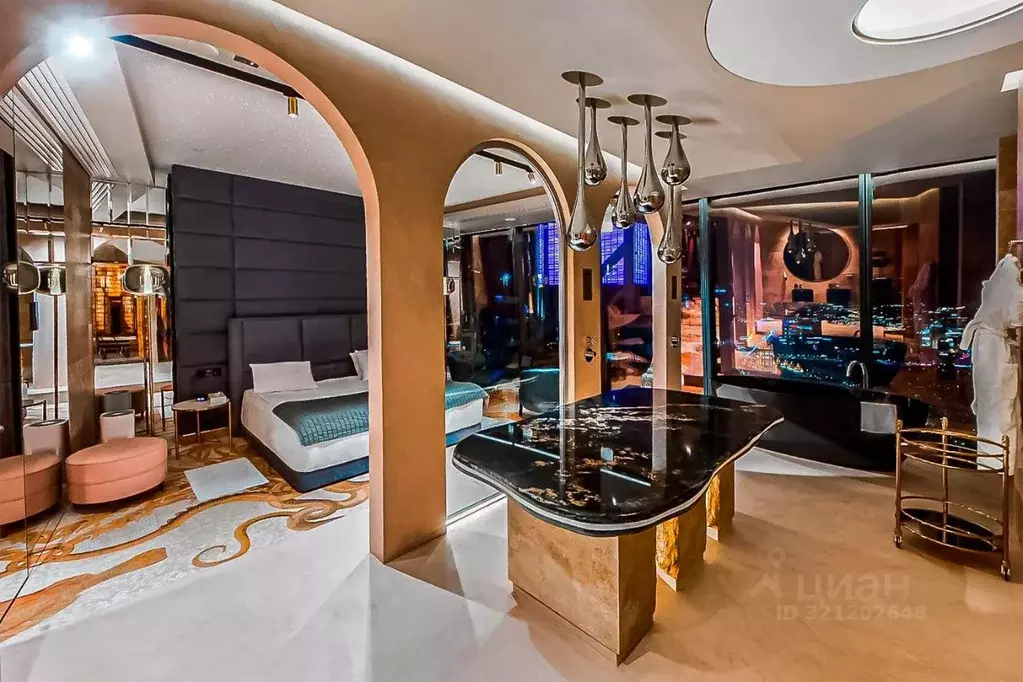 Студия Москва наб. Пресненская, 12 (55.0 м) - Фото 1