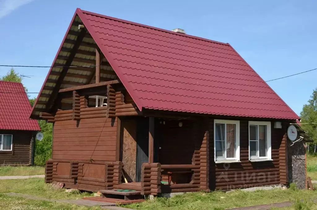 Дом в Карелия, Олонецкий район, Ильинское с/пос, д. Устье Тулоксы ул. ... - Фото 0