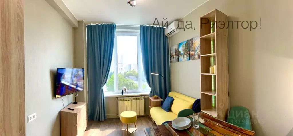 Студия Москва Шереметьевская ул., 85С2 (19.0 м) - Фото 1
