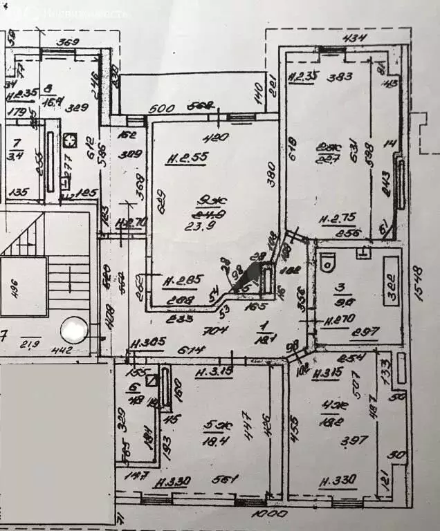 4-комнатная квартира: Калининград, Комсомольская улица, 57 (135.5 м) - Фото 0