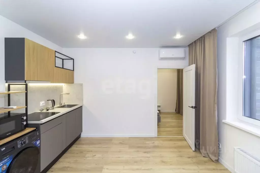 1-к кв. Тюменская область, Тюмень ул. Андрея Кореневского, 5 (37.7 м) - Фото 2