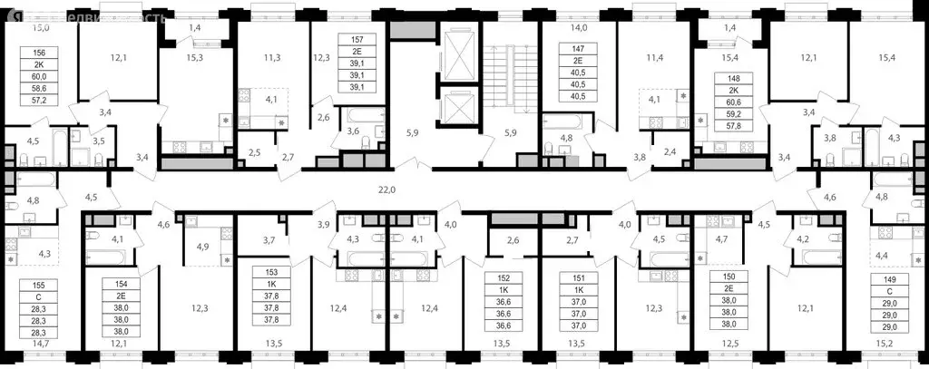 2-комнатная квартира: Москва, Михалковская улица, 48с1 (40.5 м) - Фото 1