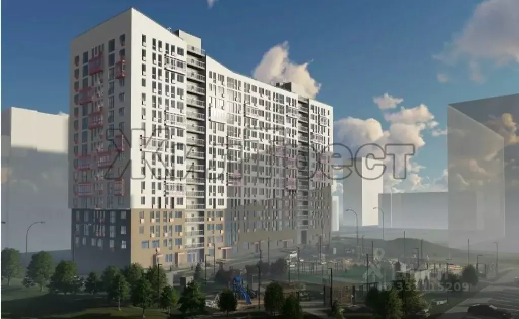 2-к кв. Белгородская область, Белгород Нагорная ул., 13 (64.5 м) - Фото 1