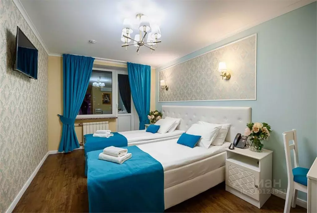 Комната Санкт-Петербург ул. Буренина, 2/27 (12.0 м) - Фото 1