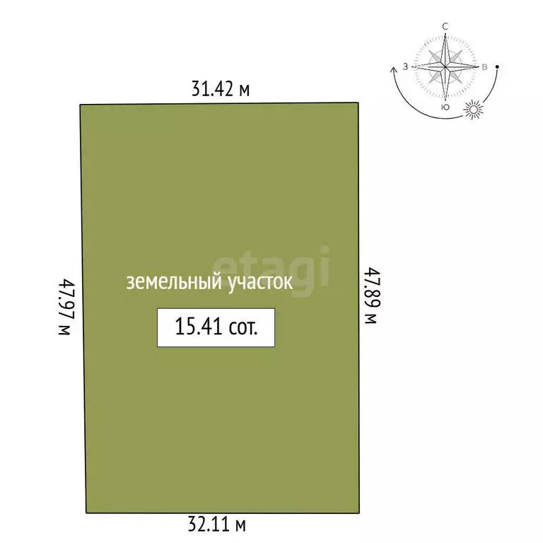 Участок в посёлок Плодопитомник, Лунная улица (15 м) - Фото 0