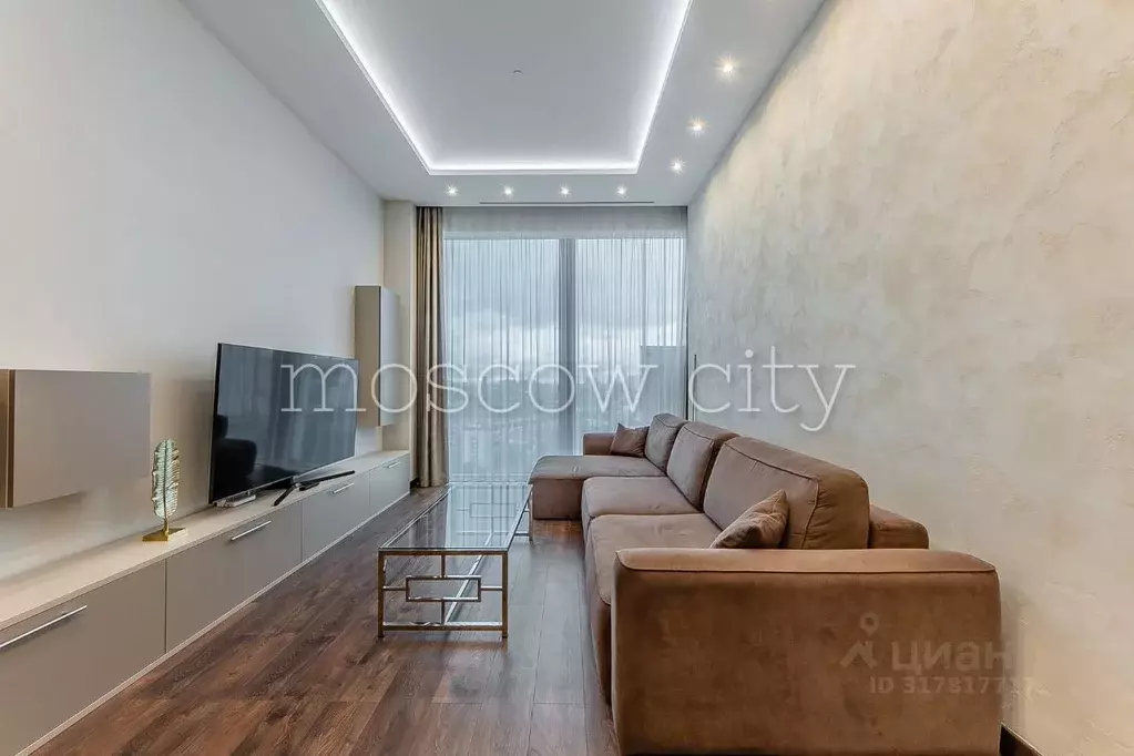 1-к кв. Москва 1-й Красногвардейский проезд, 22с1 (62.0 м) - Фото 1