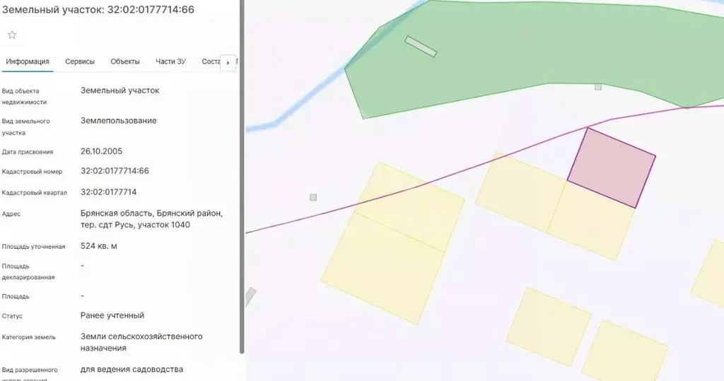 Участок в Брянская область, Брянский район, Снежское с/пос, с. ... - Фото 1