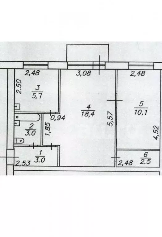 2-комнатная квартира: Иркутск, Академическая улица, 18 (44.7 м) - Фото 2