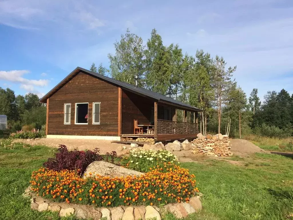 Дом в Ленинградская область, Выборгский район, Селезневское с/пос, ... - Фото 1