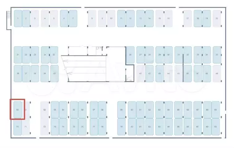 Машиноместо, 13 м - Фото 0