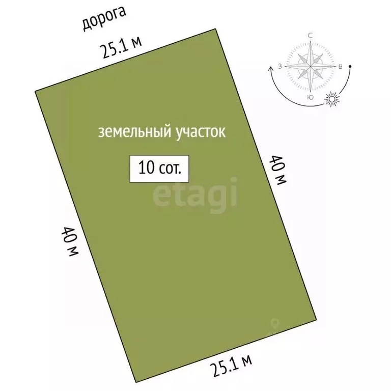 Участок в Тюменская область, Тюменский муниципальный округ, с. Кулига ... - Фото 1