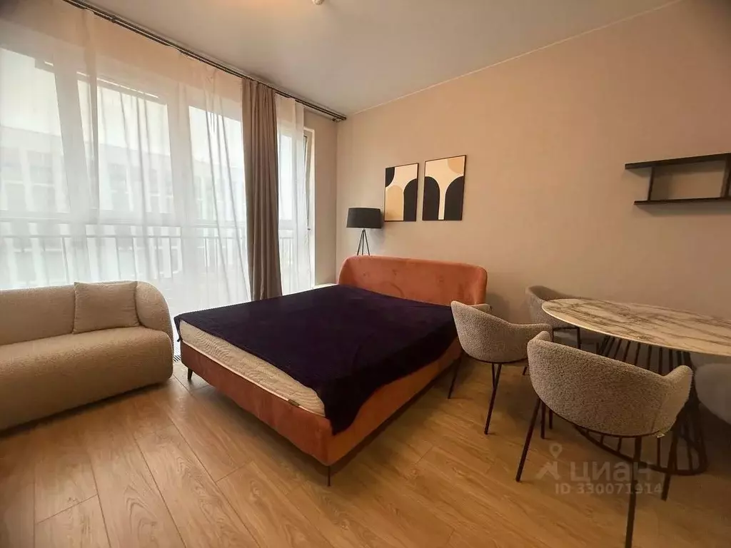 Студия Москва 3-я Хорошевская ул., 17А (30.0 м) - Фото 2