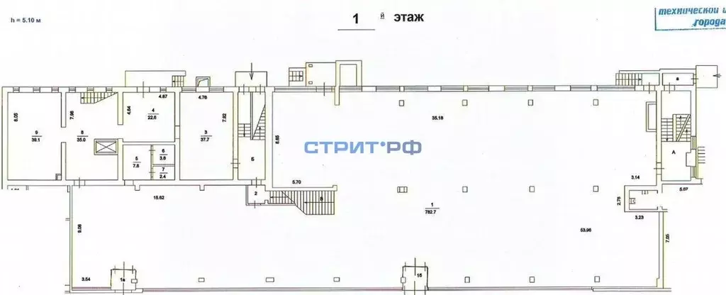 Торговая площадь в Москва Садовая-Спасская ул., 3С3 (3175 м) - Фото 1