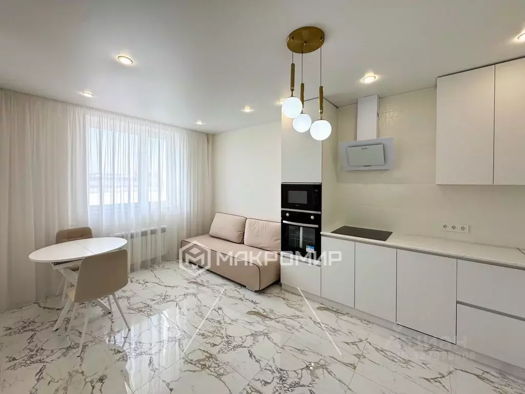 1-к кв. Татарстан, Казань ул. Адоратского, 1Б (50.5 м) - Фото 1