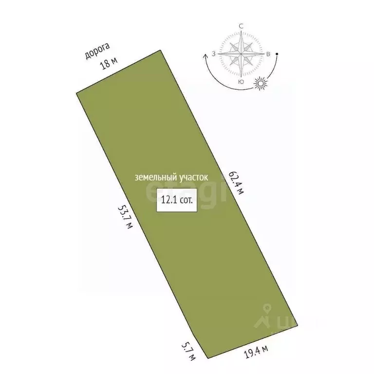 Участок в Ярославская область, Тутаевский муниципальный округ, ... - Фото 2