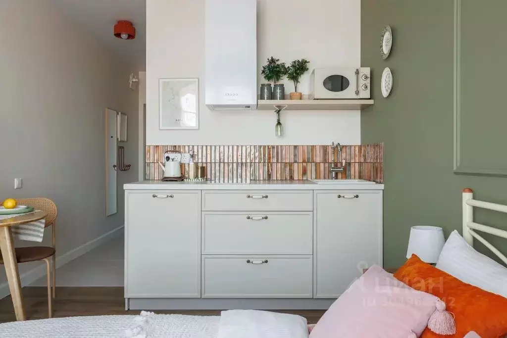 Студия Ярославская область, Ярославль ул. Городской Вал, 15к2 (21.0 м) - Фото 2