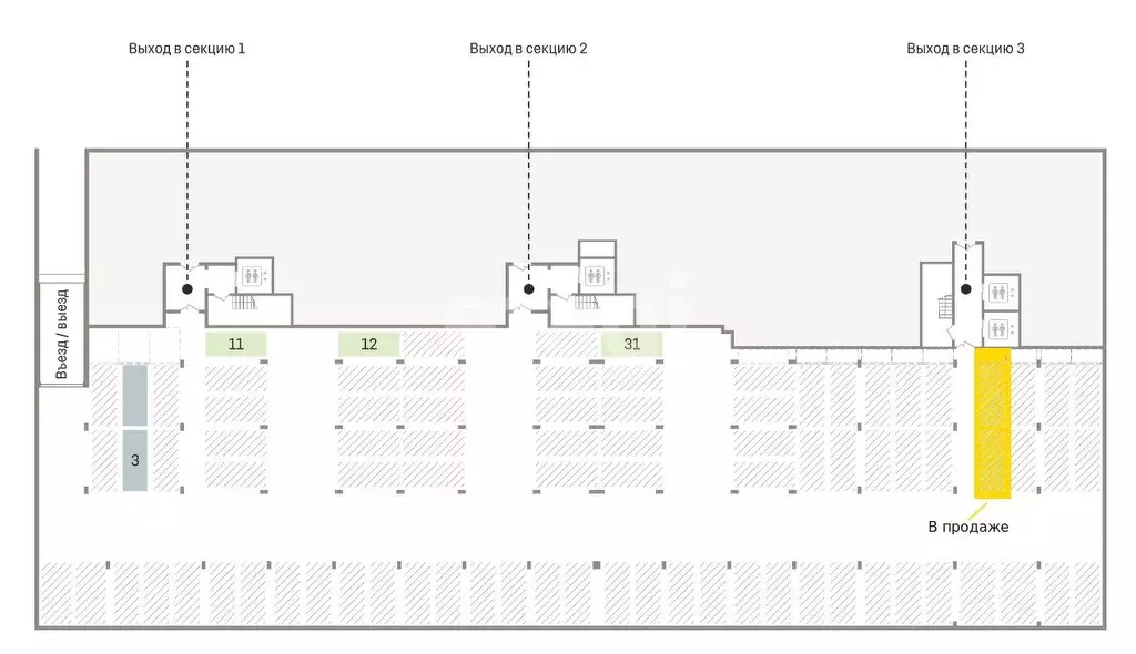 Гараж в Тюменская область, Тюмень ДОК мкр, ул. Воронинская, 47 (29 м) - Фото 1