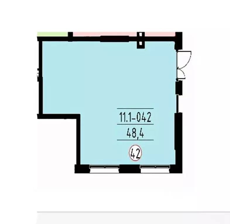 Помещение свободного назначения в Москва ул. Братьев Гранат, 8 (48 м) - Фото 2