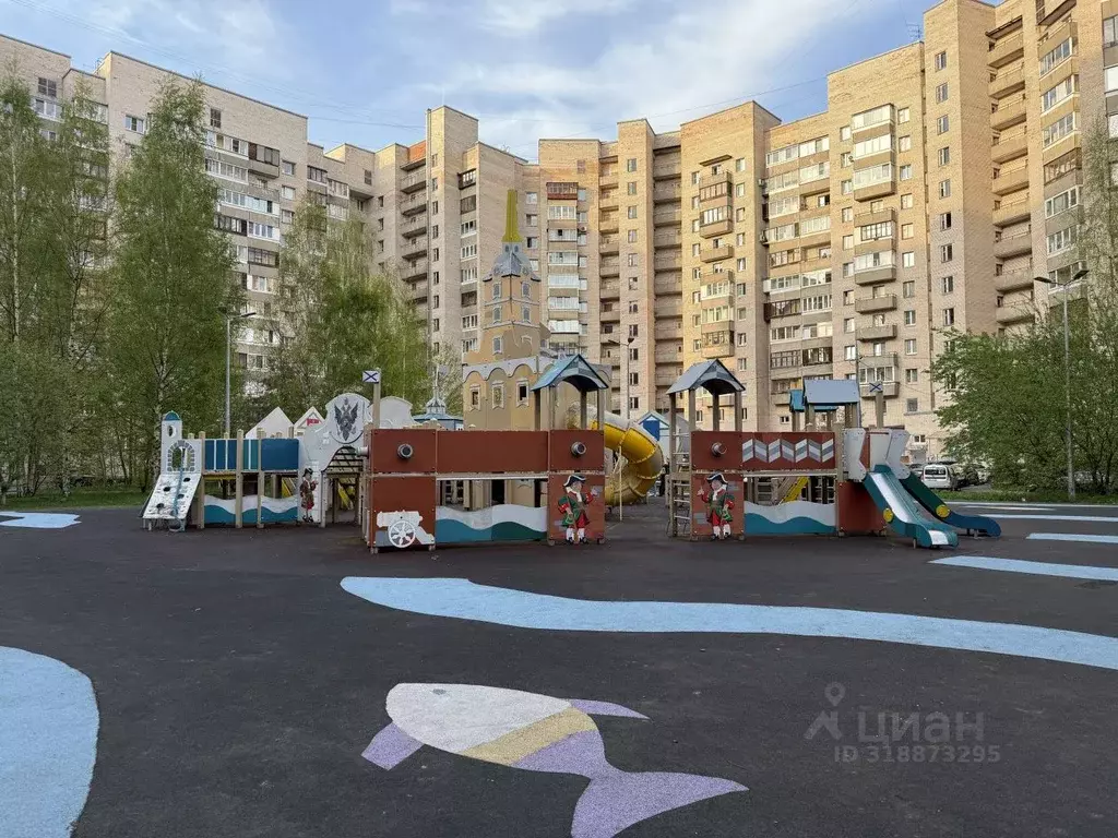2-к кв. Санкт-Петербург Российский просп., 14 (48.2 м) - Фото 0