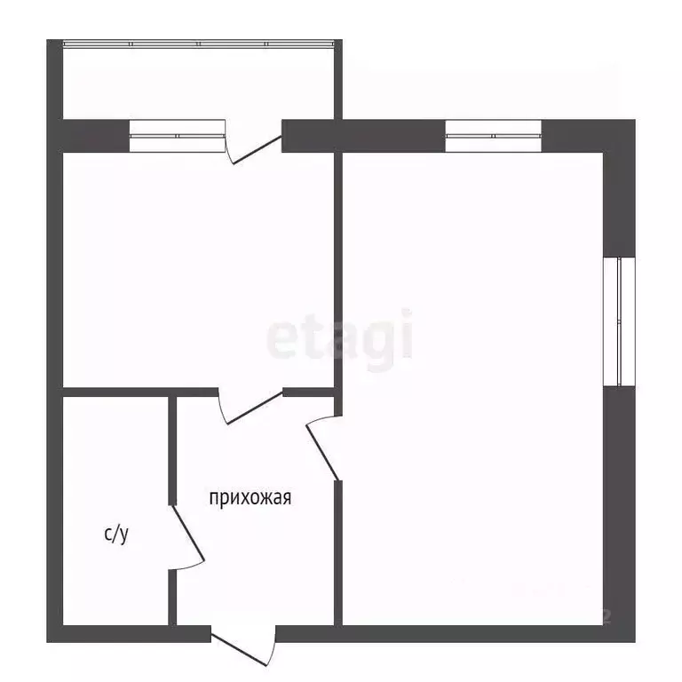 1-к кв. Красноярский край, Сосновоборск ул. Юности, 9 (46.3 м) - Фото 2