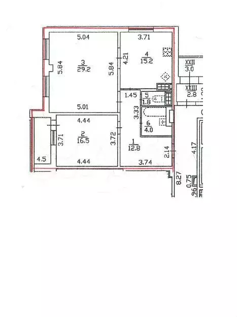 2-к. квартира, 79,5 м, 3/16 эт. - Фото 0