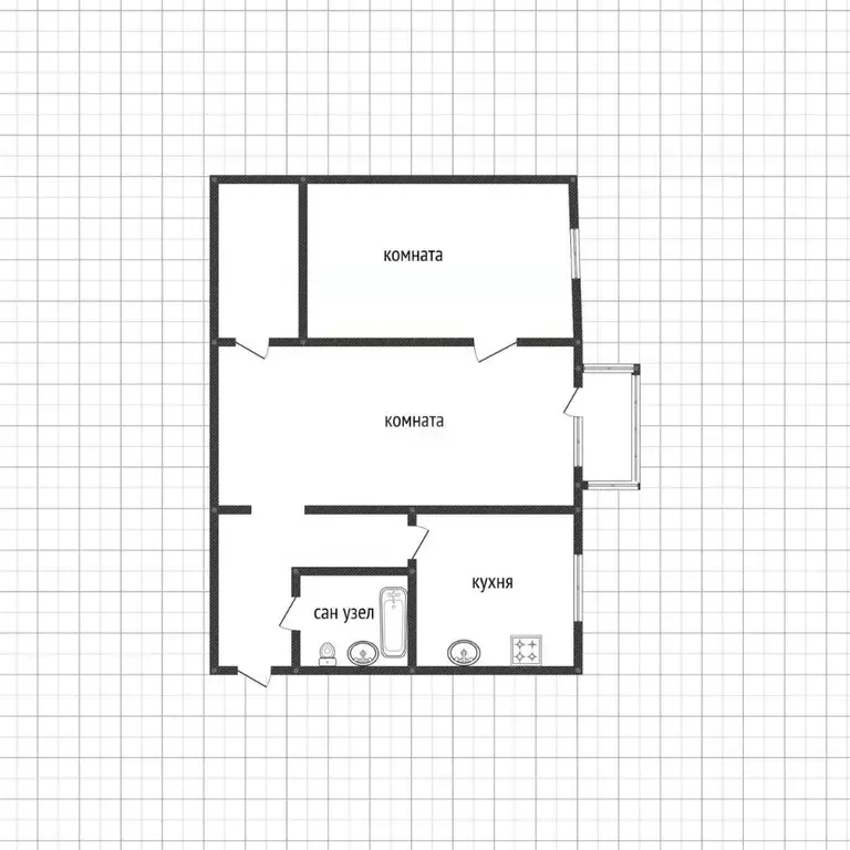 2-к кв. Белгородская область, Белгород Радуга мкр, ул. Шершнева, 9 ... - Фото 1