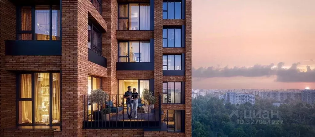 2-к кв. Москва Квартал Мит жилой комплекс (58.82 м) - Фото 2