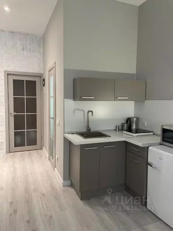 Студия Санкт-Петербург ул. Всеволода Вишневского, 11 (27.0 м) - Фото 1