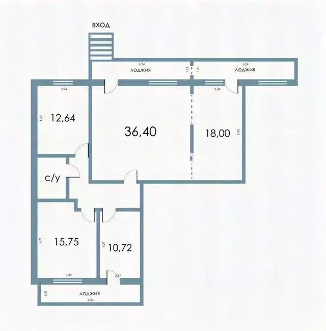 Офис в Ульяновская область, Ульяновск просп. Хо Ши Мина, 21Б (104 м) - Фото 2