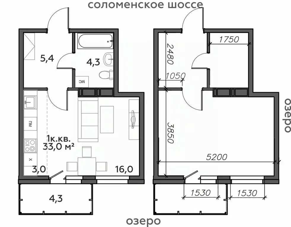 1-к кв. Карелия, Петрозаводск Район Северная промзона, Вороний Наволок ... - Фото 0