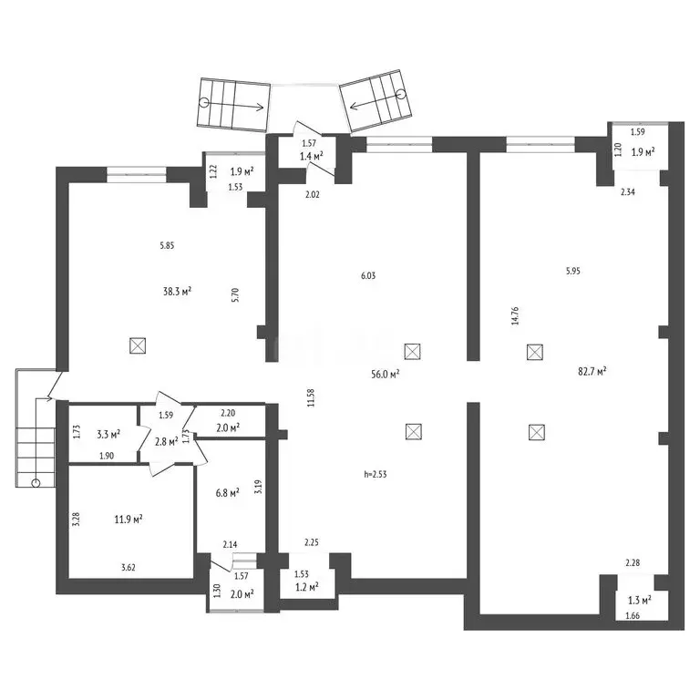 Торговая площадь (229.5 м) - Фото 1