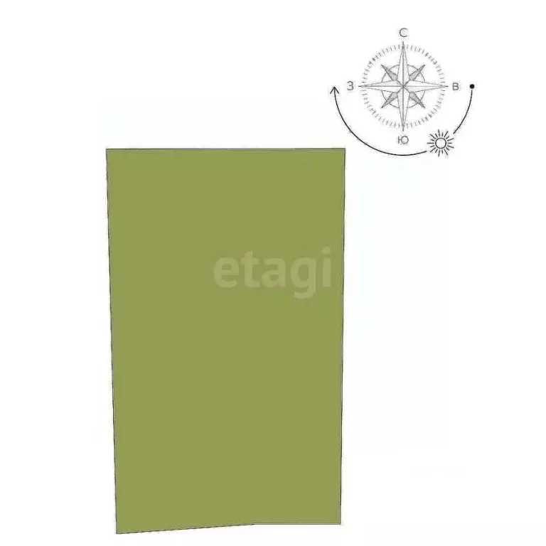 Участок в Крым, Сакский район, Суворовское с/пос, с. Великое ул. ... - Фото 2