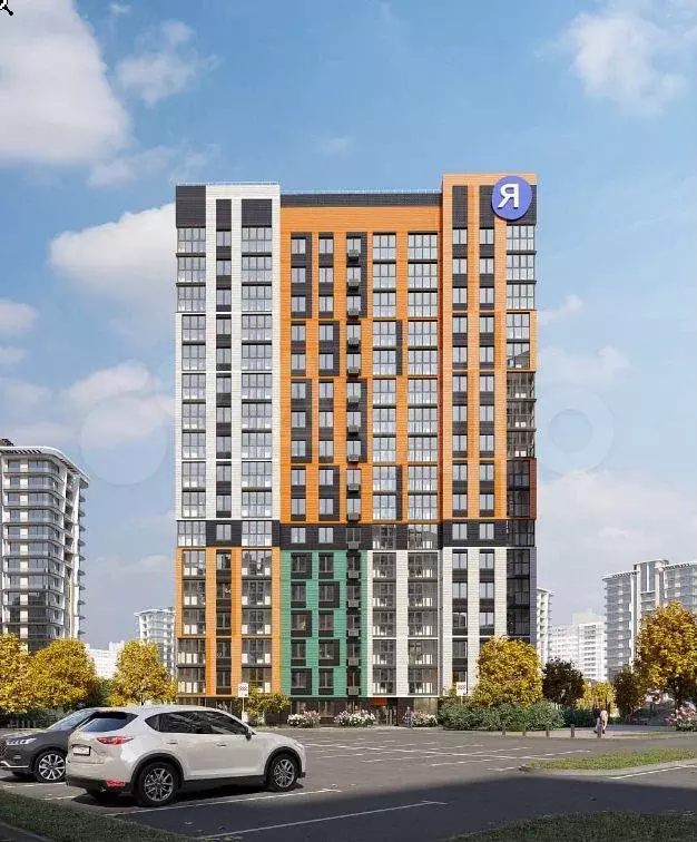 Квартира-студия, 26,9 м, 12/17 эт. - Фото 0