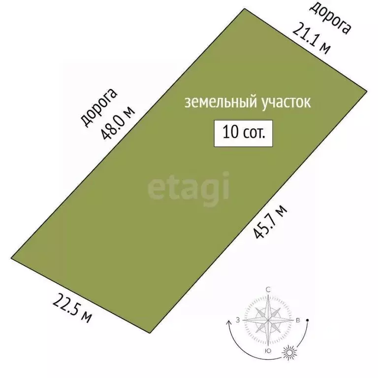 Участок в Тюменская область, Нижнетавдинский муниципальный округ, ... - Фото 1