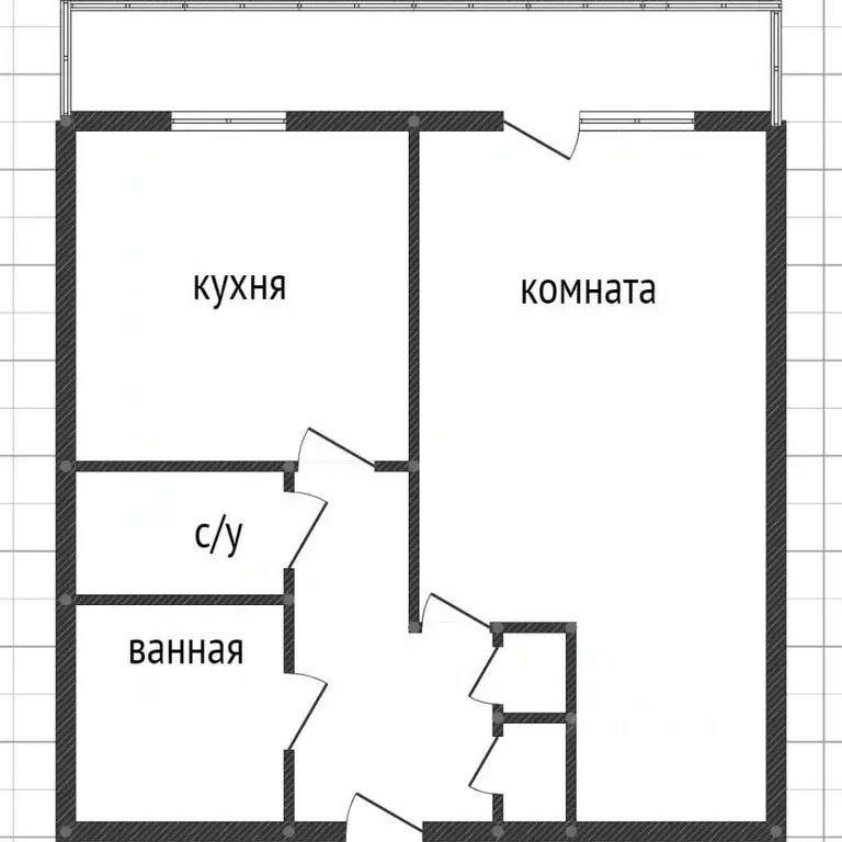 1-к кв. Свердловская область, Нижний Тагил Каспийская ул., 3 (28.1 м) - Фото 1