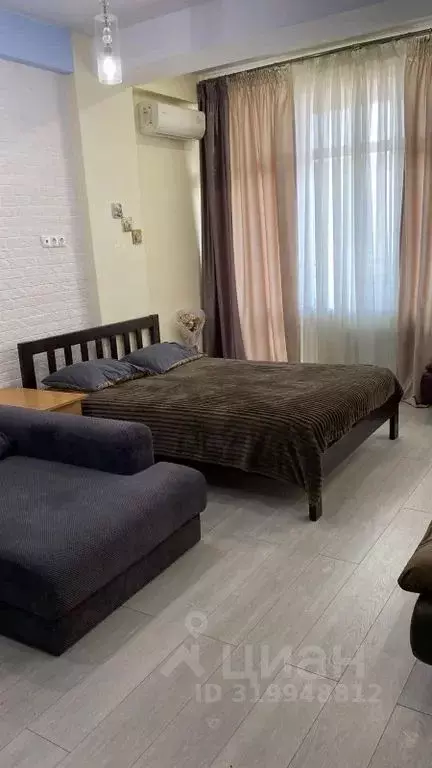 Студия Краснодарский край, Сочи Мамайка мкр, ул. Волжская, 42/1 (40.0 ... - Фото 0