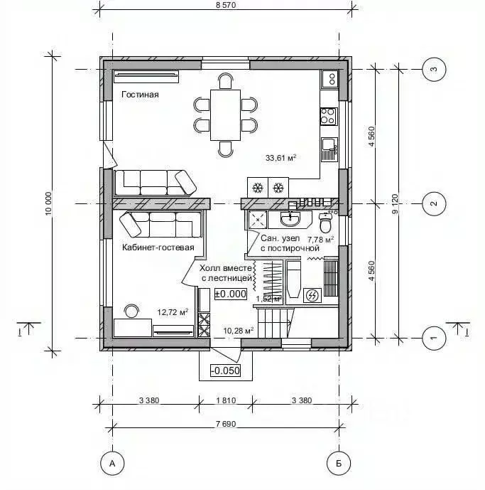 Дом в Костромская область, Кострома ул. Рыбацкая (143 м) - Фото 2